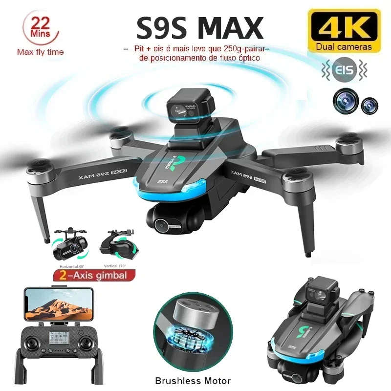 Drone Camera Wide Angle - NIEUWE S9S MAX MINI Drone 4K