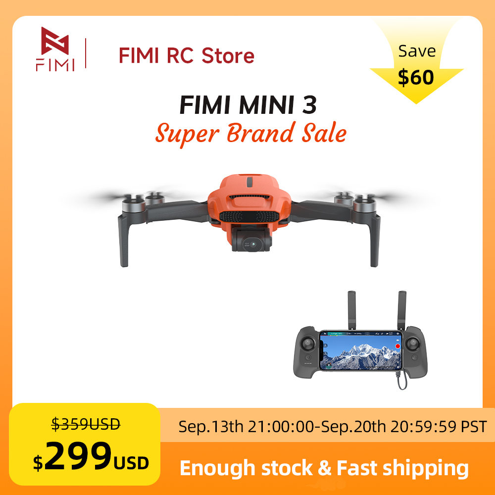 Drone Camera Lens - FIMI MINI 3 Camera Drone 4K
