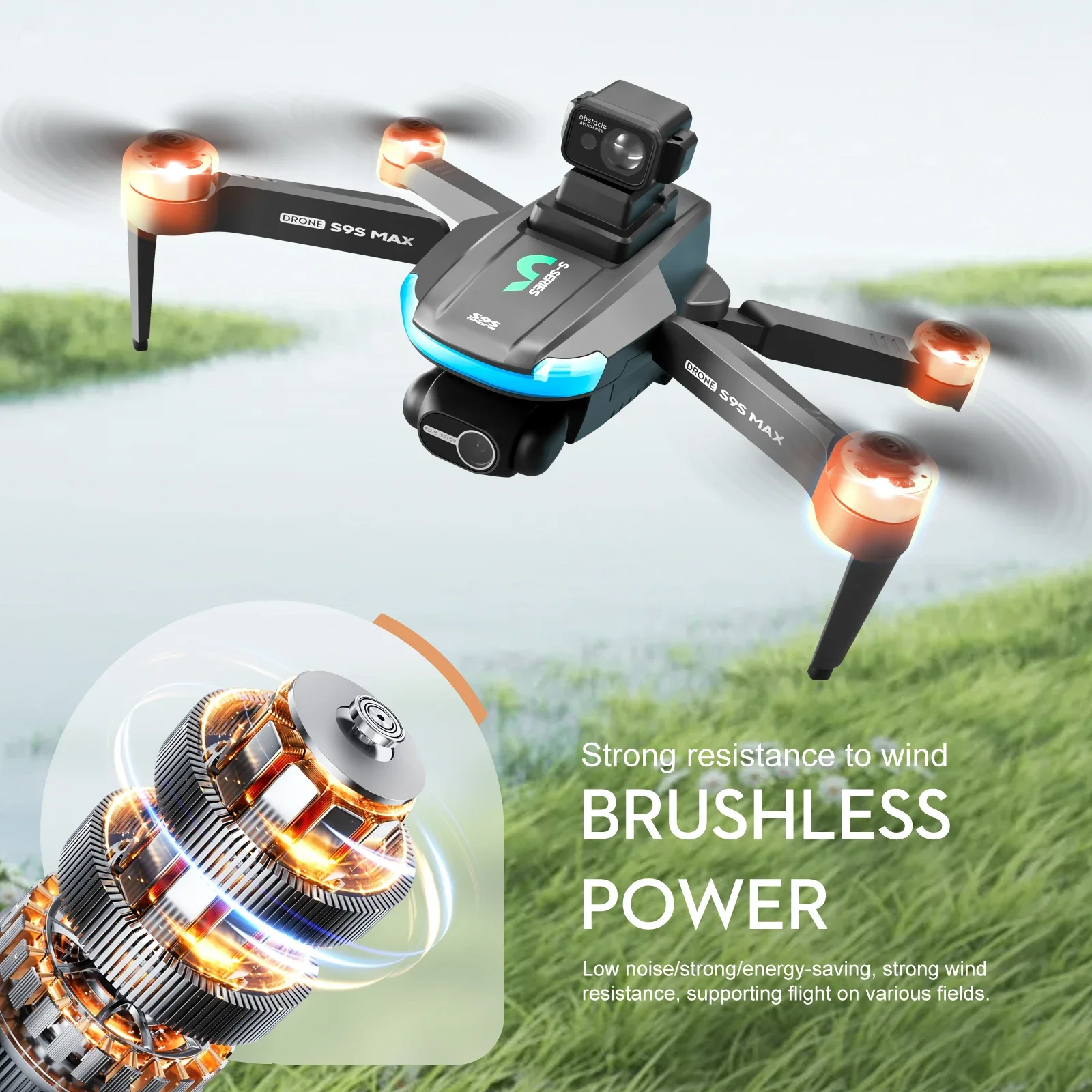 NIEUWE S9S MAX MINI Drone 4K 2 - Drone Camera Wide Angle recensie en prijs