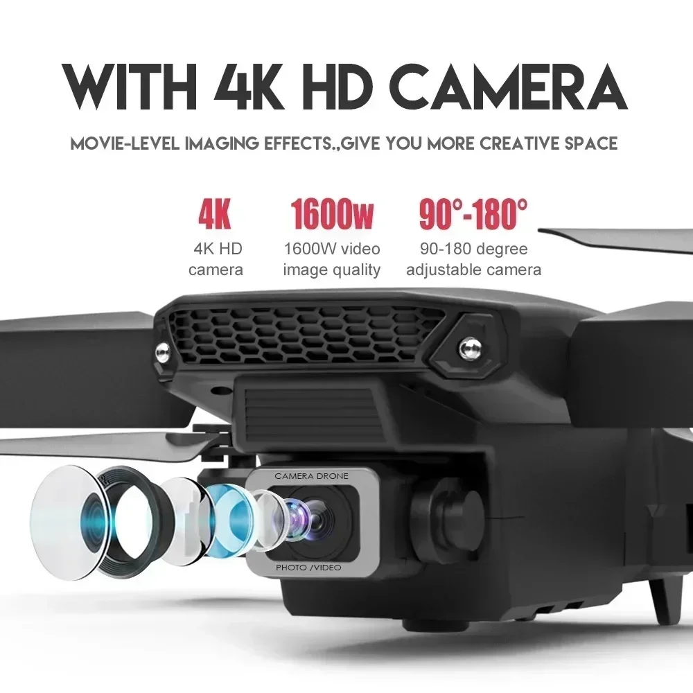 E88 Pro WIFI FPV Drone Grootho - Drone Camera Lens recensie en prijs